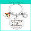 Langlebiger Edelstahl-Schlüsselanhänger Ermutigungsgeschenk für Geburtstage, Abschlussfeiern und Feiertagsfeiern