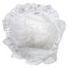 Shrine visit pure hood set for boys and girls [KYOETSU] bib, silk, set, 2-piece (hat, bib) (white)