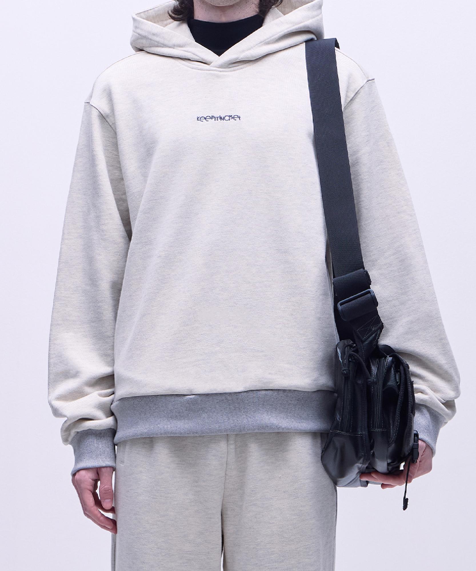 Keep It In Asset Core Sweat Hoodie (Oatmeal) Oatmeal/S
