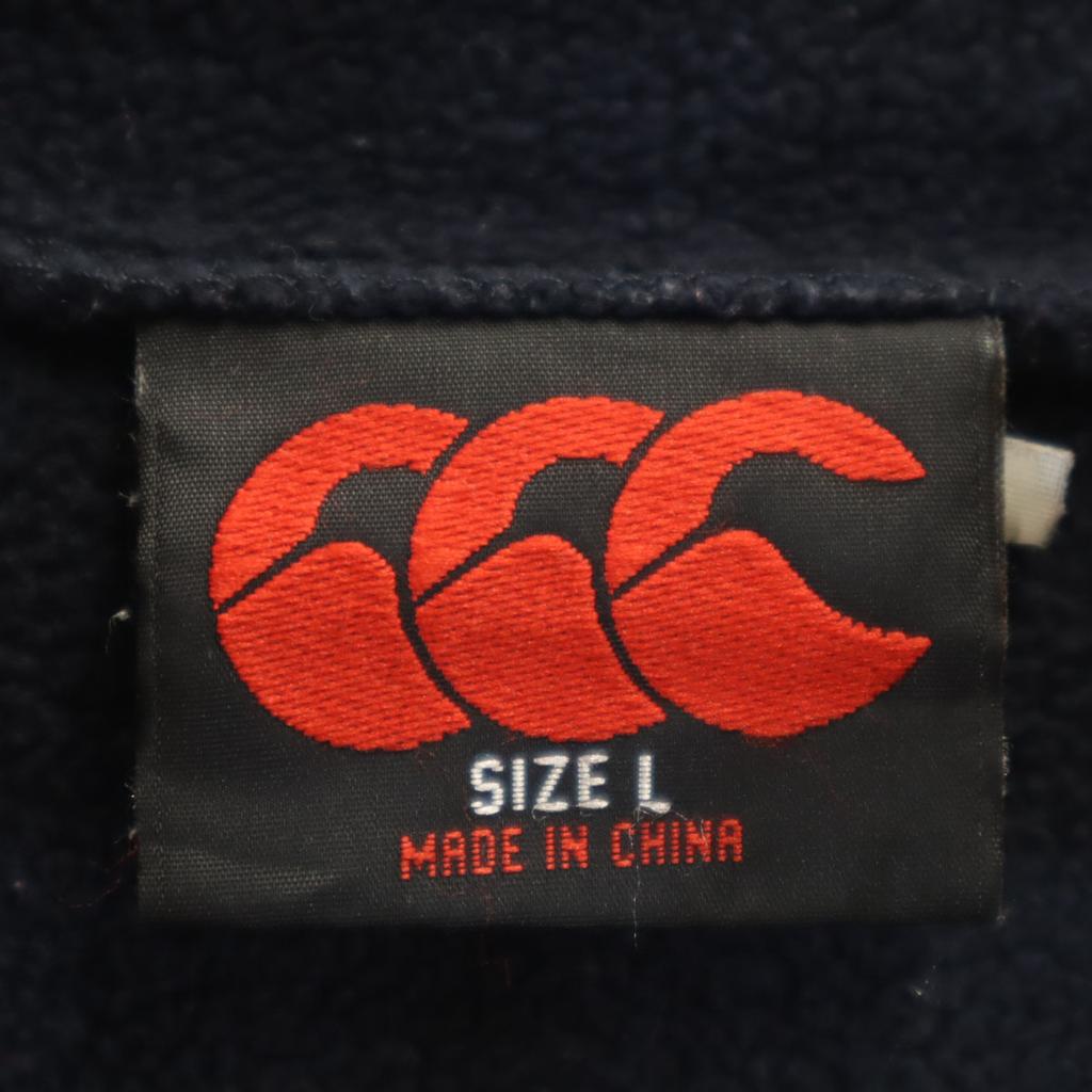 CANTERBURY OF NEW ZEALAND Fleece Jacket L Navy Men's Used