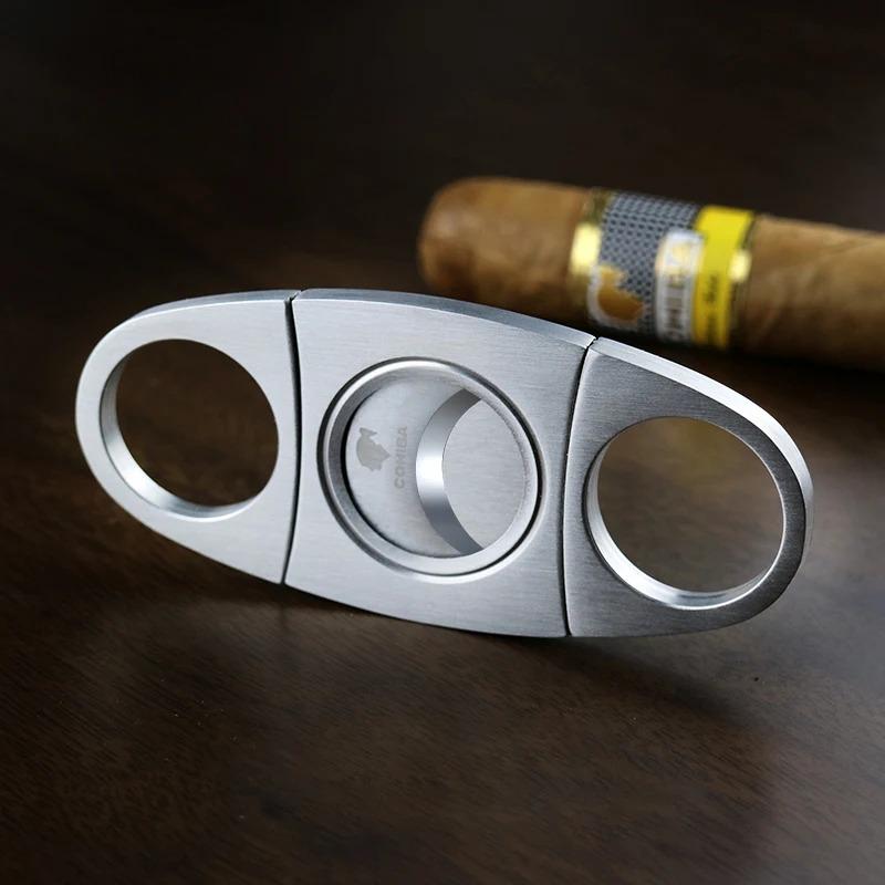 Cigar Cutter New Stainless Steel Metal Classic Cutter Guillotine Cigar Scissors Gift