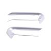 For Toyota Venza/Harrier    2024 Car Interior Side Left+Right Air Condition Outlet Vent Trim Cover Frame Sticker