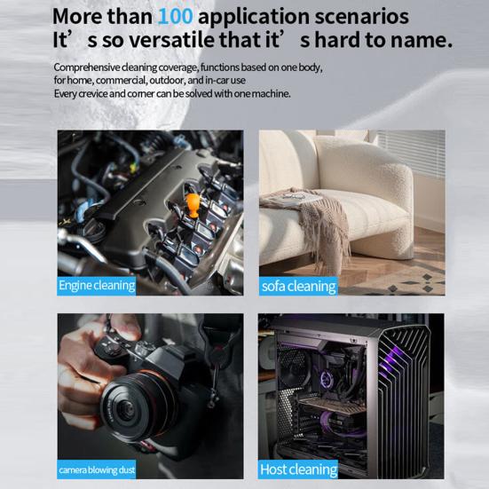 Brushless Turbofan 13W High-Power Motor Lightweight Portable Design High-power Driver Fan Home Office Cooling Fan