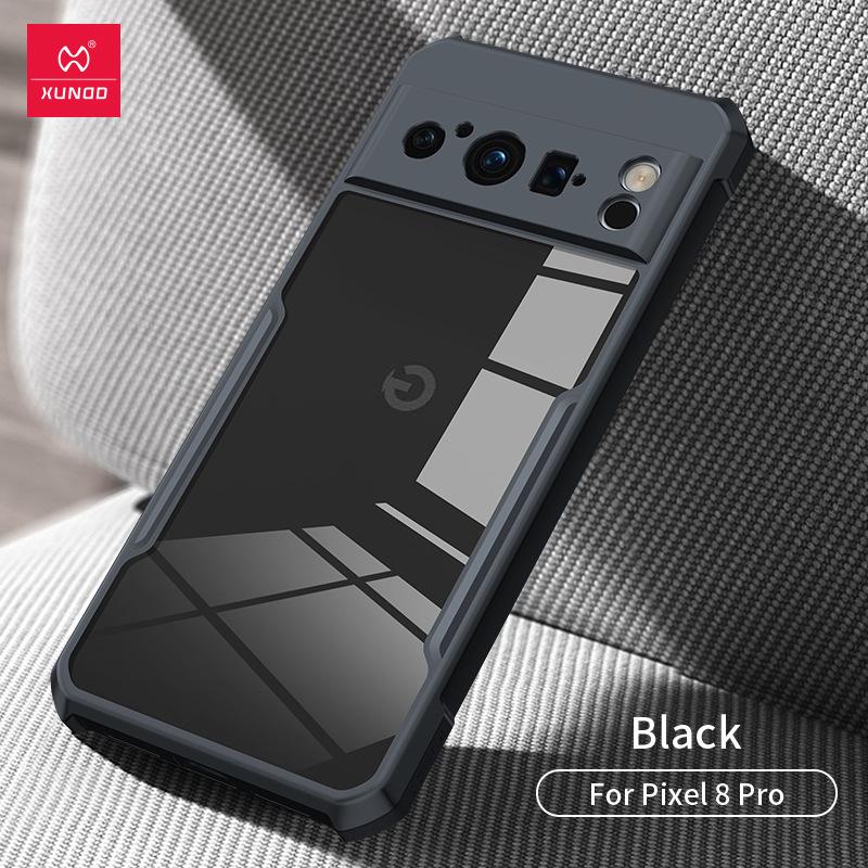 

Xundd Drop-Proof Protective Phone Case for Google Pixel 8 Google Pixel 8 прохладный черный