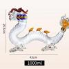 Creative Transparent Dragon Zodiac Fruit Wine Bottle - High Borosilicate Glass, Sealed and Hollow Design