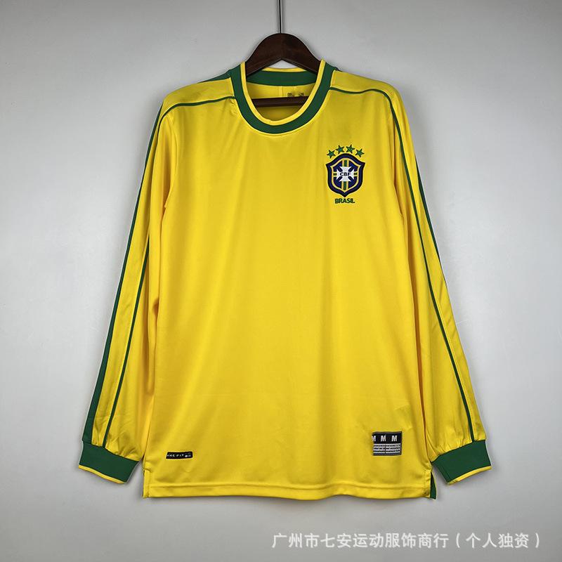Football Jersey Classic Retro Long-sleeved England Portugal Inter Milan France Jersey Wholesale Support One Piece of Hair