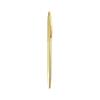 School Office Supply Golden Wist Wave Pattern Black Ink Stationery Writing Tools Metal Pen Sign Pen Ballpoint Pen Gel Pen