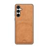 For Samsung Galaxy A17 5G Case Kickstand Leather Coated TPU Phone Cover with Card Slot