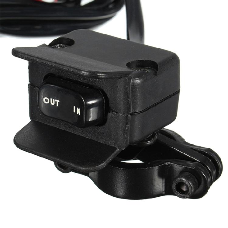 Winch Rocker Switch Kit Handlebar Mount Control Line 3 Meters Suitable for ATV