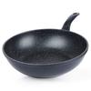 Wok Granitowy Patelnia Głęboka Do Smażenia Duszenia Orion Grande 30 Cm