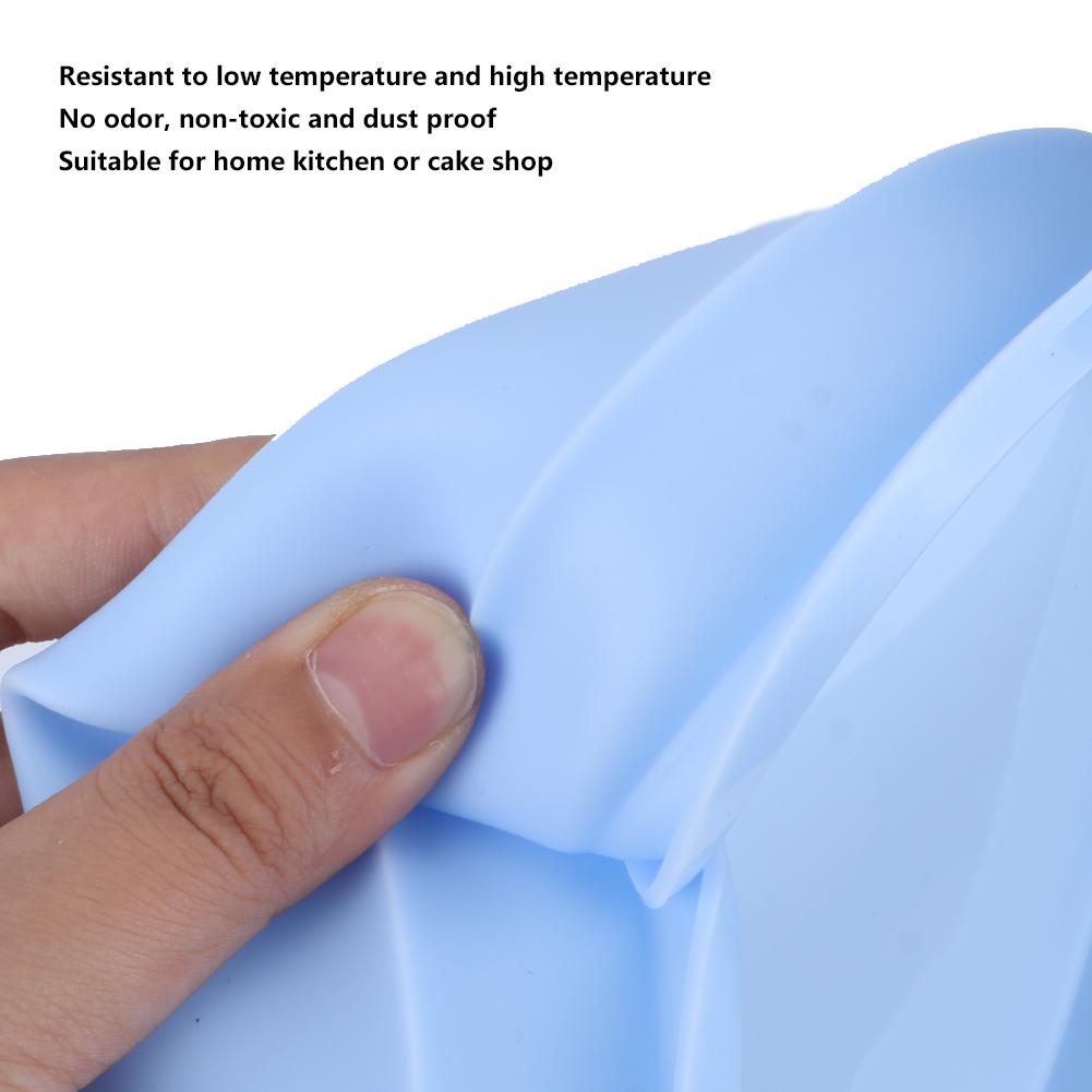 8 Inch Silicone Round Shape Cake Mold Baking Tray Plate Accessories for Colorful Cake