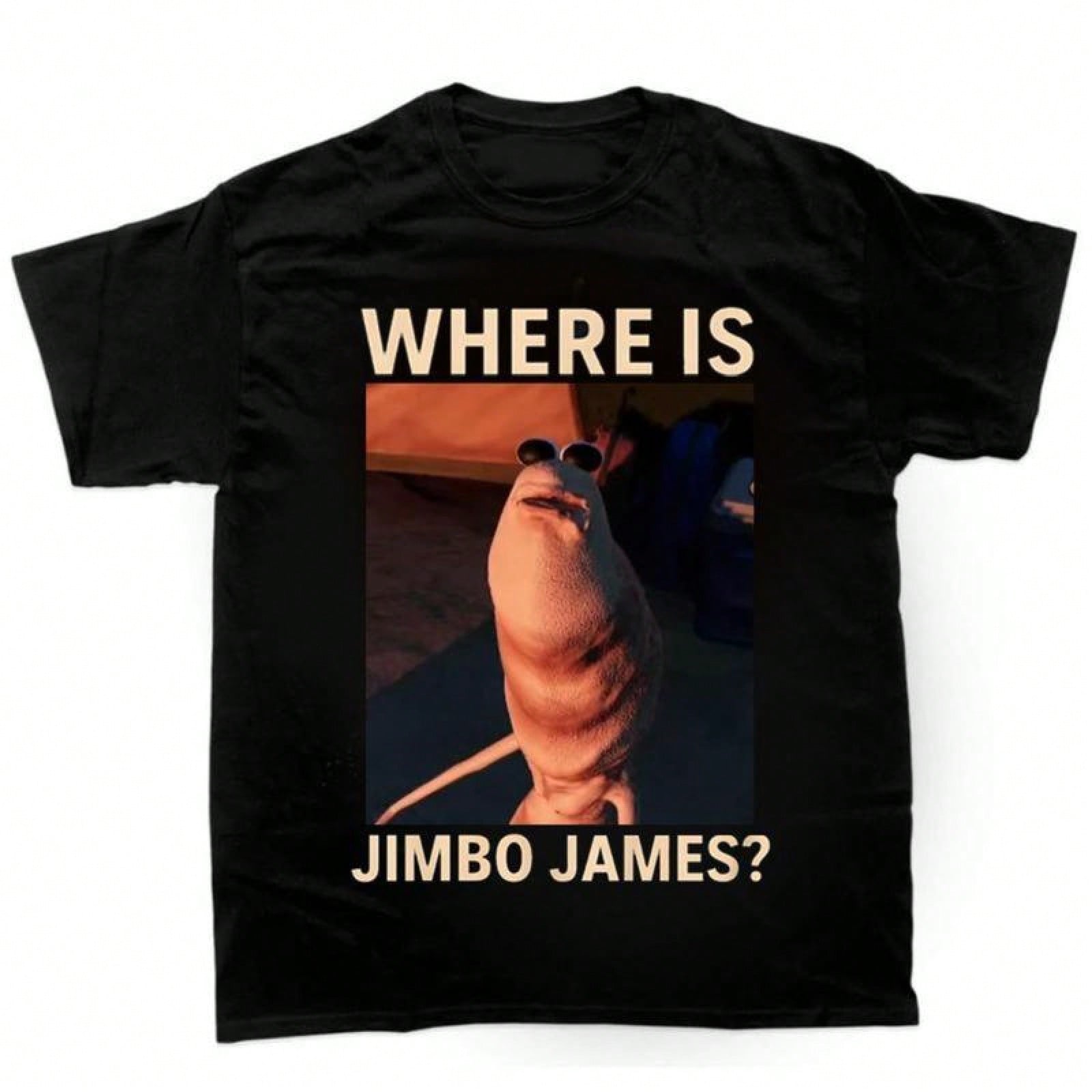 

Маркус Червь Где Джимбо Мем Футболка Смешная Летняя Футболка Классический Хлопок Для Мужчин Женщин Принт Y2K Уличная Одежда Повседневные Топы 4XL