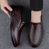 2024 High Quality Male Comfortable Gents Shoes Genuine Leather Mens Slip On Business Shoes New Classic All-match Mens Loafers
