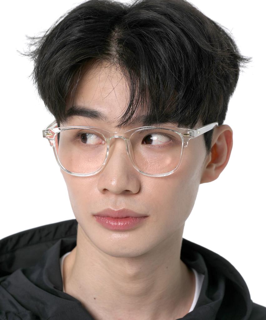 Eseubika Sbka Thur-C02 Blue Light Horn-Rimmed Glasses