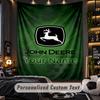 TapestryJohn Deere Custom Name Text Personalized Wall Hanging Tapestry Home Wall Decor