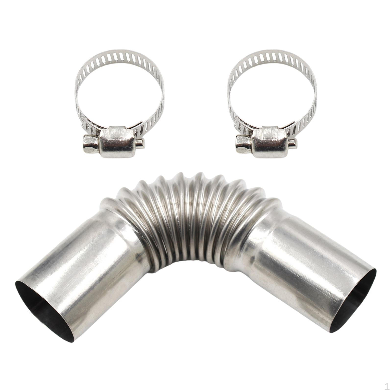 

24mm Exhaust Tube Elbow Connector Windproof Cover Fits