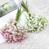 10 ks 32cm Gypsophila Ruční Měkký Pryžový Pocit Umělé Květiny Kytice Svatba Domácí Dekorace Plastová Simulace Falešná Květina