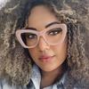 Latest Fashion Cat Eye Sunglasses for Women Classic Vintage Shades Brand Designer Gafas Luxurious Sun Eyeglasses Frame UV400 Oversized Eyewear Oculos
