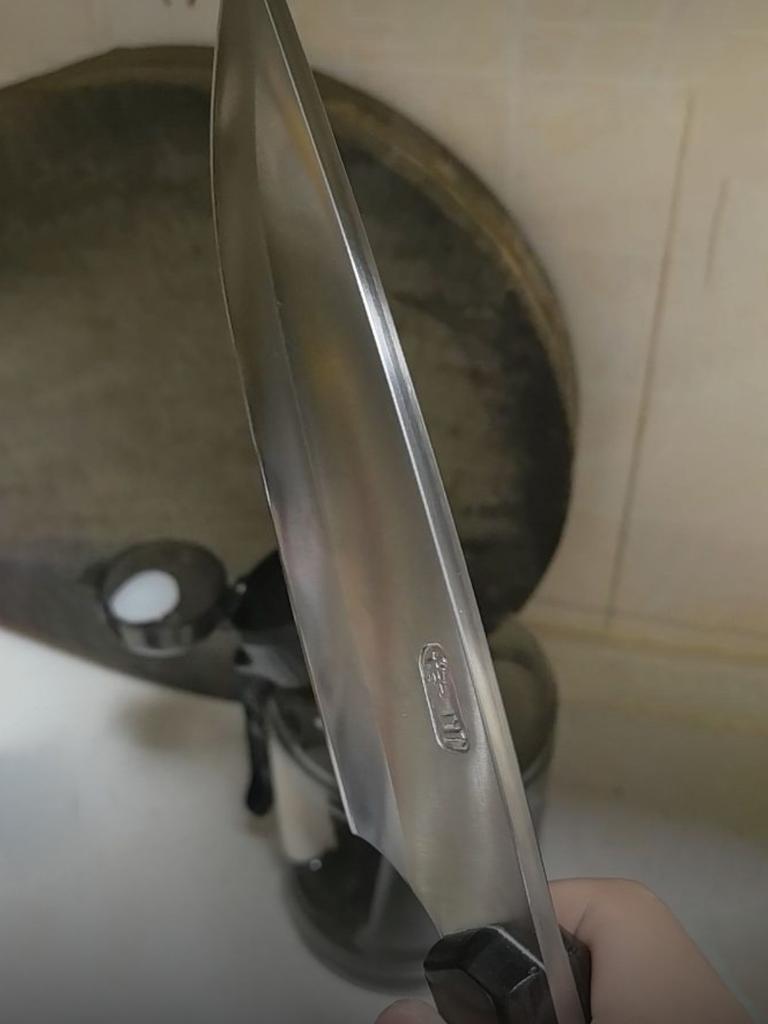 7 Inch Chopper Knife BG42 Aviation Special Steel Core Blade Cleaver Kitchen Knife With K Scabbard Chop Bone And Poultry Tools