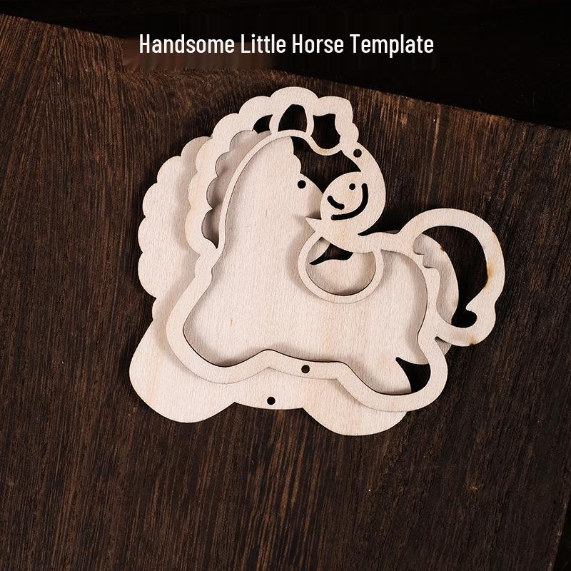 

2026 Year of the Horse Song Brocade DIY Wind Chime Kit: Handmade Lucky Horse Ornaments for New Year and Spring Festival Team Building Gifts