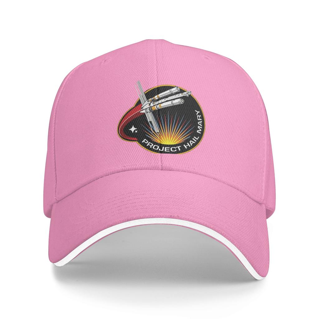 Project Hail Mary Mission Patch Baseball Cap Fashion  Sandwich Caps Unisex Polyester Sun Hat Outdoor