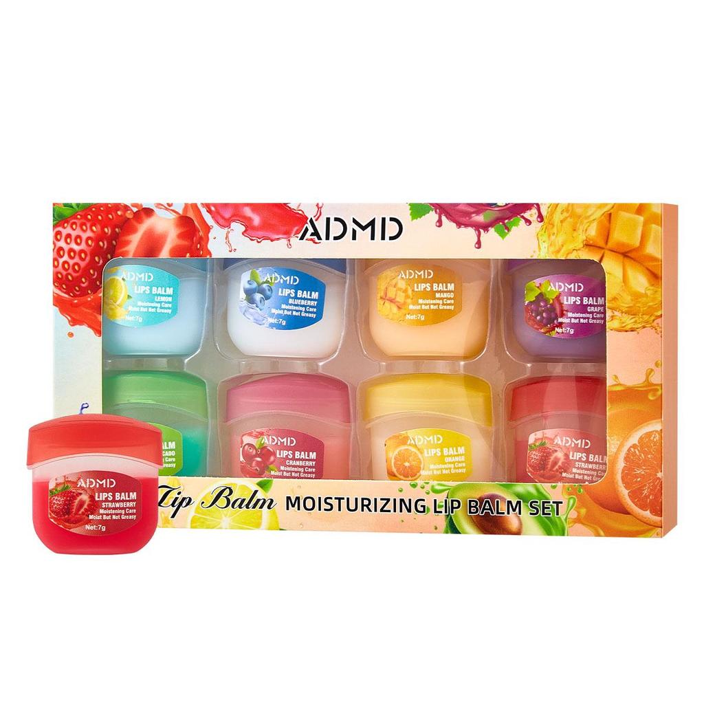 ADMD 8-Piece Moisturizing & Hydrating Lip Mask Set
