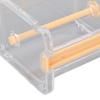 Transparent Multi Masking Tape Cutter Dispenser Visible Roll Tape Holder for   School