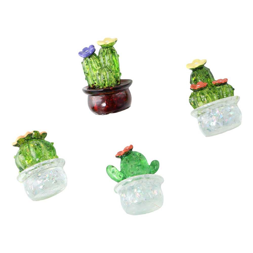 Handmade Cactus Sculpture Easy Use Miniature Figurines 1Pc Resin Craft  Desktop