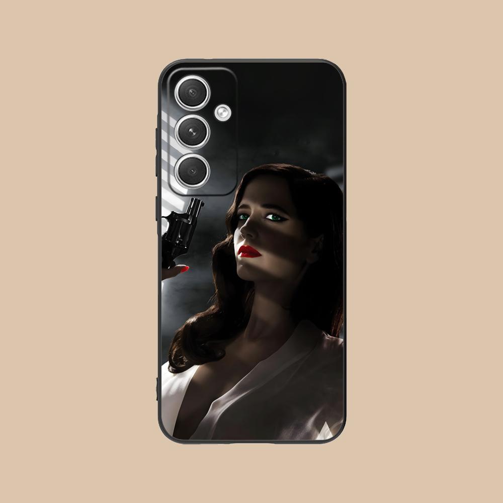 Eva Groen Mat TPU Mobiele Telefoonhoesje voor Samsung Galaxy S26 S25 S24 S23 S22 S21 S20 Note20 Plus FE Ultra Kleurrijke Cover
