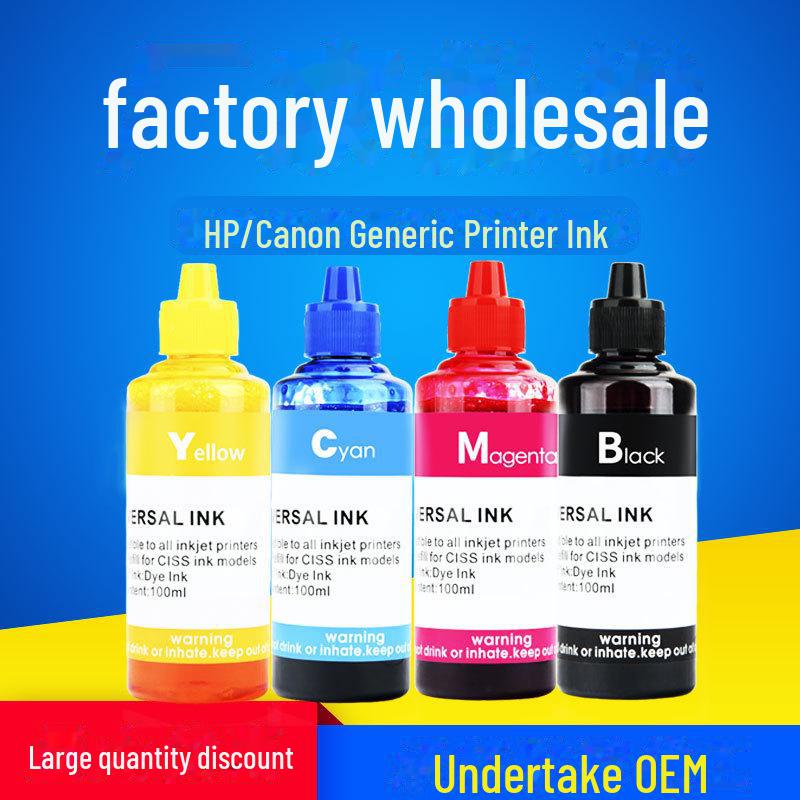 Orange Scented Refill Ink for HP/Canon Inkjet Printers - Continuous Supply Solution