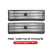 2pcs/set For Tesla Model Y Model 3 Air Outlet Cover For Tesla Car ModelY Under Seat Vent Outlet Dust Cover Car Styling Interior Accessories
