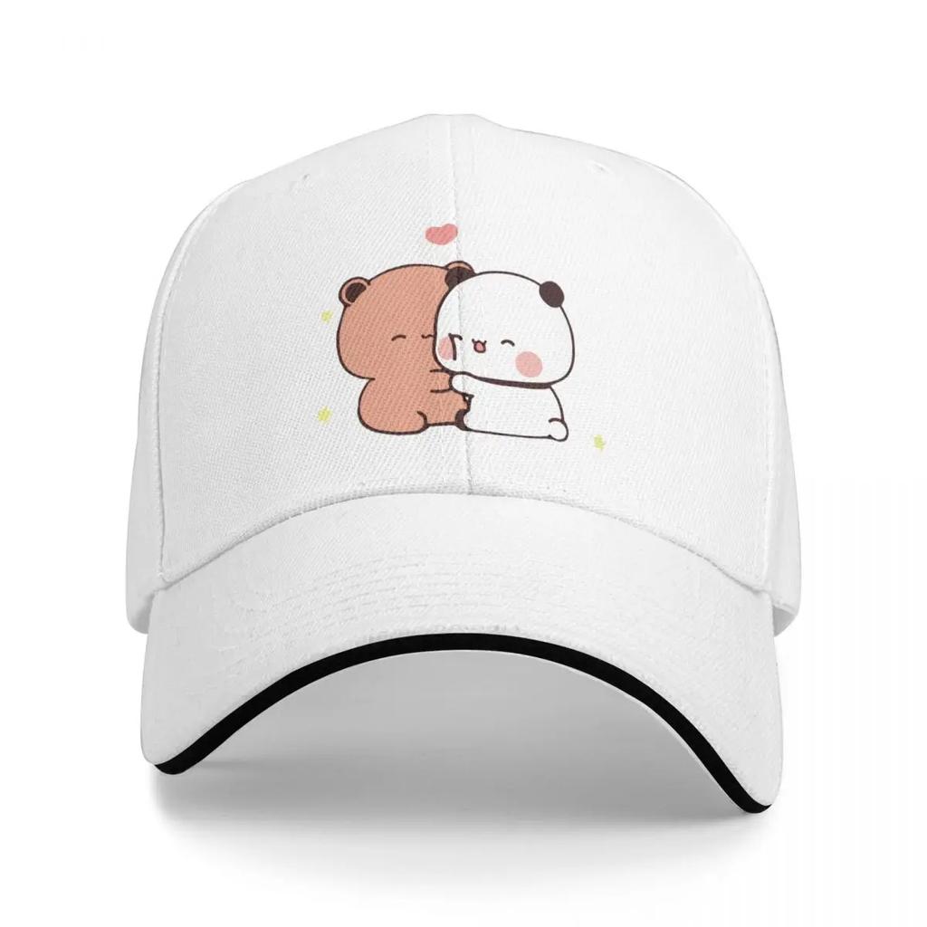 DuDu Bear and BuBu Pandas Love Baseball Cap Golf Hat sun hat  birthday Womens Hats For The Sun Mens