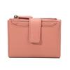 Hot-selling leather zipper change bag card bag integrated, simple anti-theft brush new women's wallet