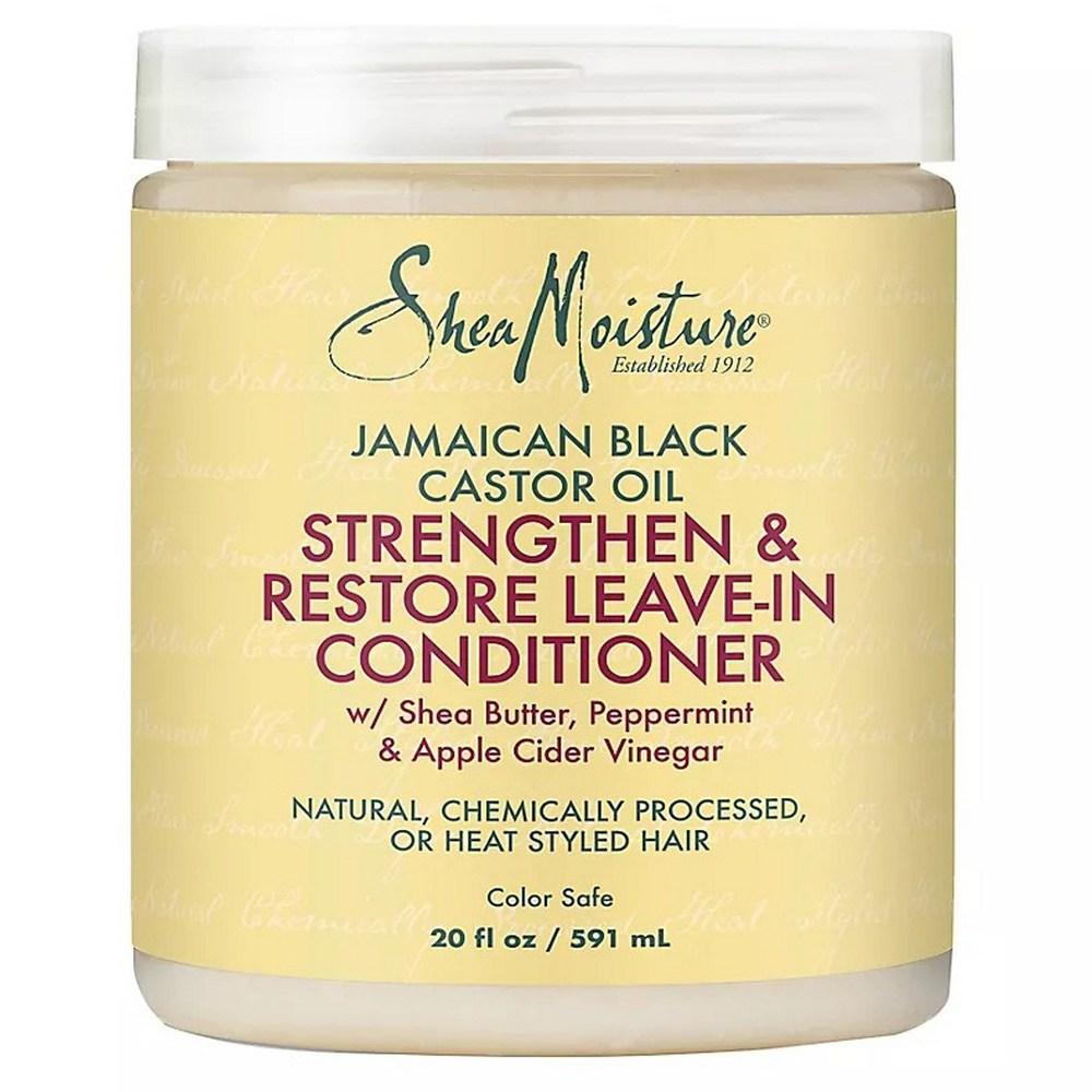 Shea Moisture Jamaican Black Castor Oil Strangsen Leave-In Conditioner 1 Pcs 591ml