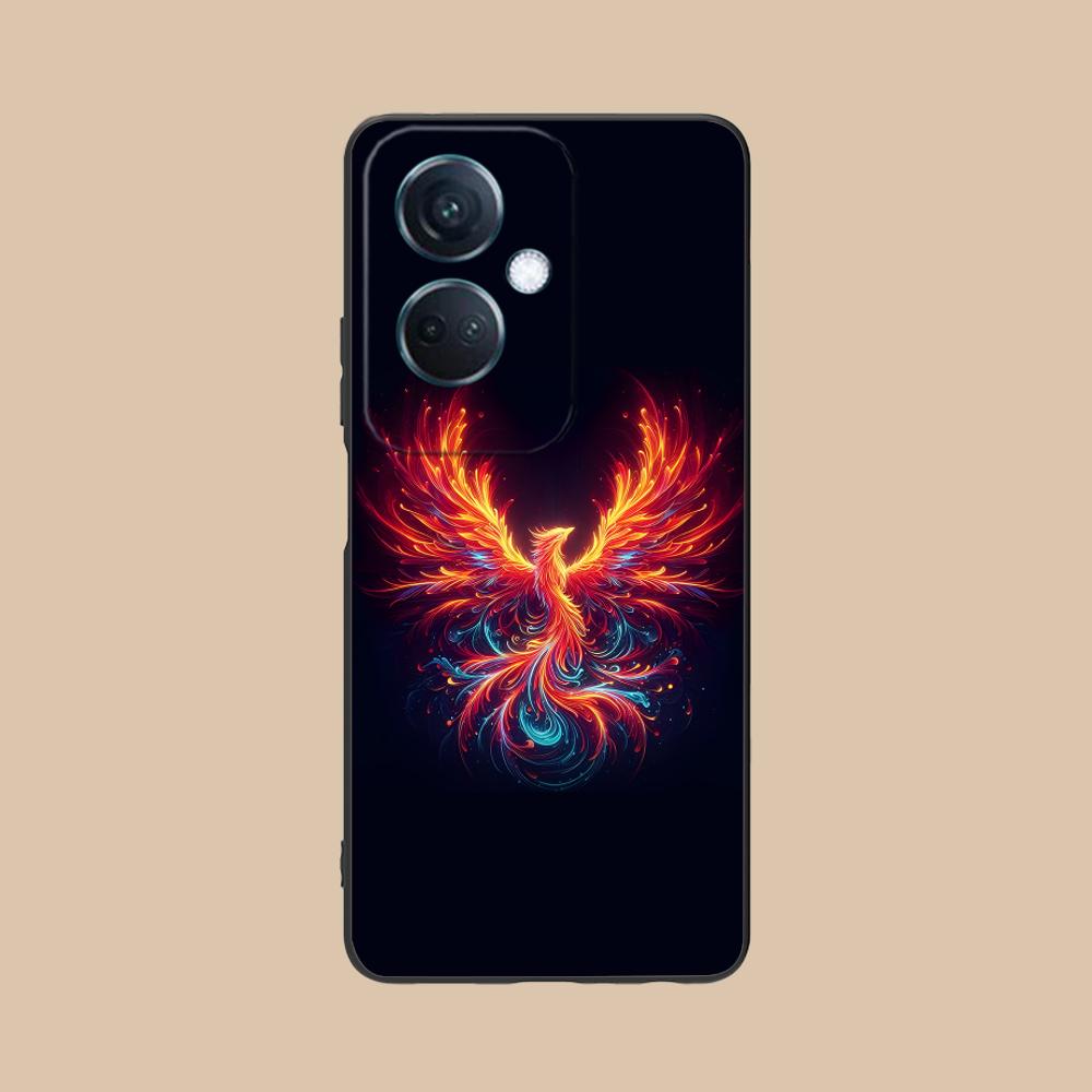 Luxury Phoenix Mobile Cell Phone Case for OPPO Find X9 X8 X7 X6 X5 X3 X2 Plus s Pro Ultra Lite Colorful Printing Cover Pretty