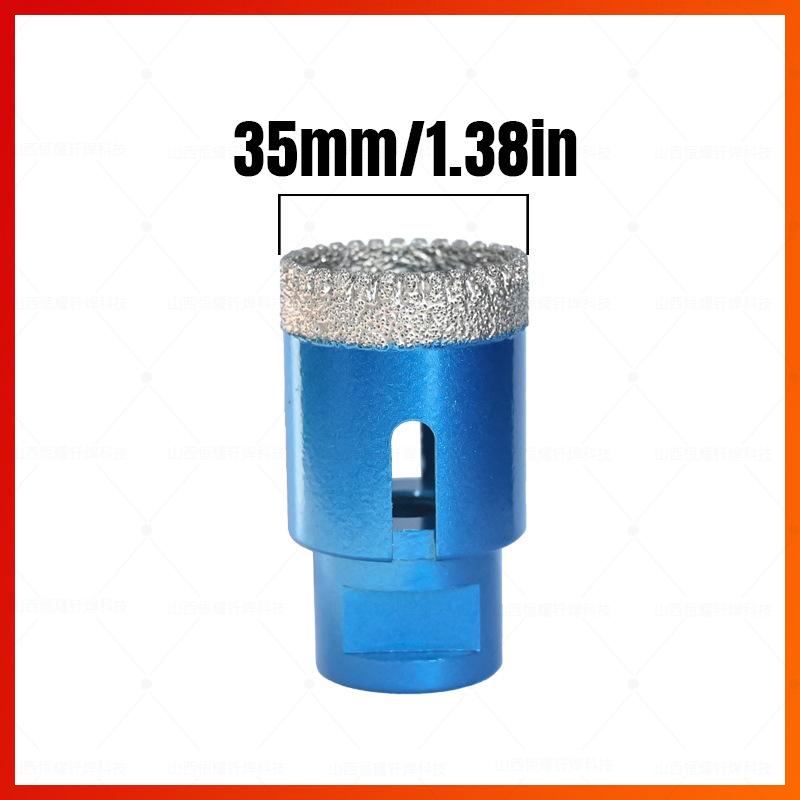 M14 Brazed Diamond Sand Saw Tooth Hole Saw for Tile Marble Vitrified Brick