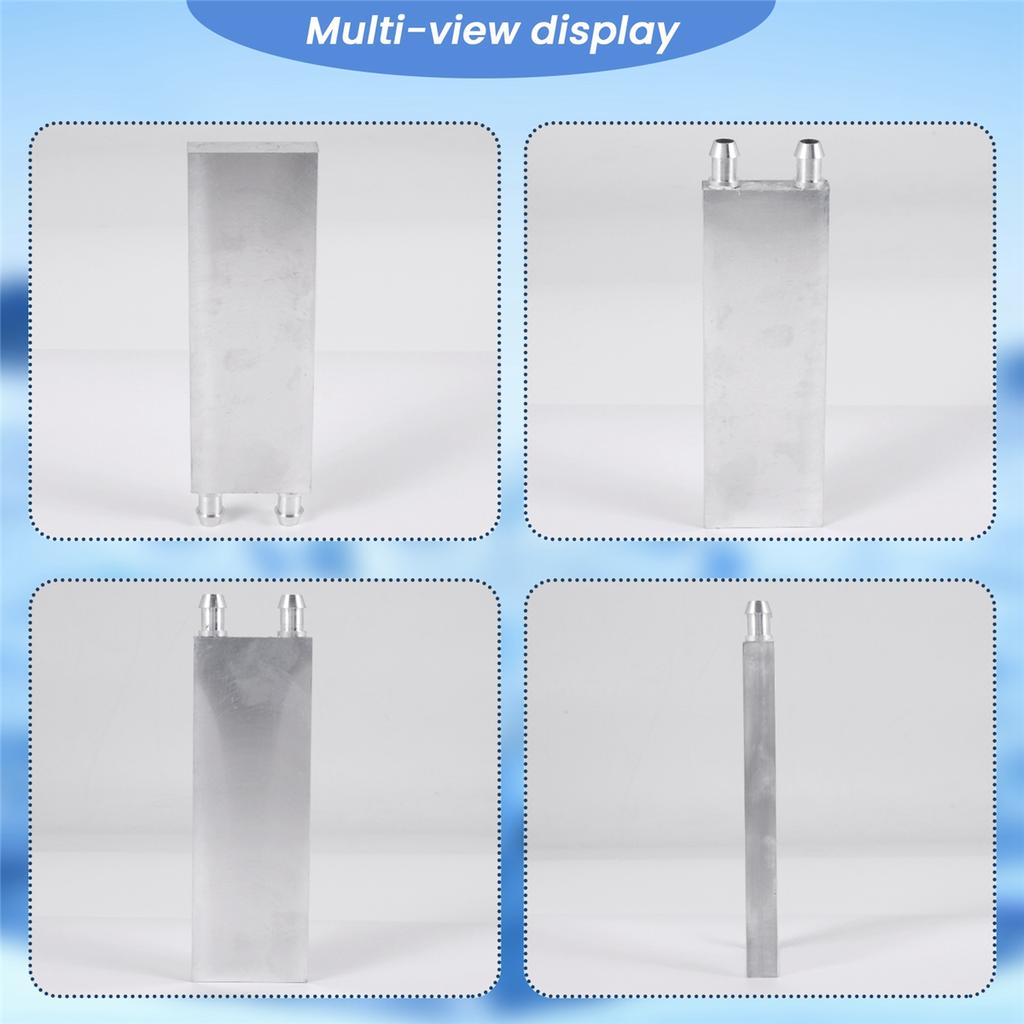 Aluminum alloy CPU Radiator 40x120mm Water Cooling Block Liquid Water Cooler Heat Sink for PC Laptop