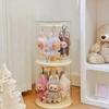 Labubu Display Rack, Stackable Doll Storage Cabinet, Display Box, Blind Box Accessories, Keychain Rack, Valentine's Day Gift