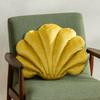 Dutch Velvet Shell Cushion Skin-friendly Car Cushion Unique Sofa Waist Pillow Gift