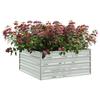 VidaXL Raised Garden Bed Planter Flower Box Plant Pot Planting Bed Balcony Outdoor 100x100x45 Cm Steel 316885