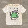 Lustiges Zauberer-Frosch-Shirt für Männer Frauen, Hocus Kann Mich Nicht Konzentrieren T-Shirt, ADHD Awareness Geschenk, Süßes Cottagecore T-Shirt, Neurodiverser Humor Oberteil