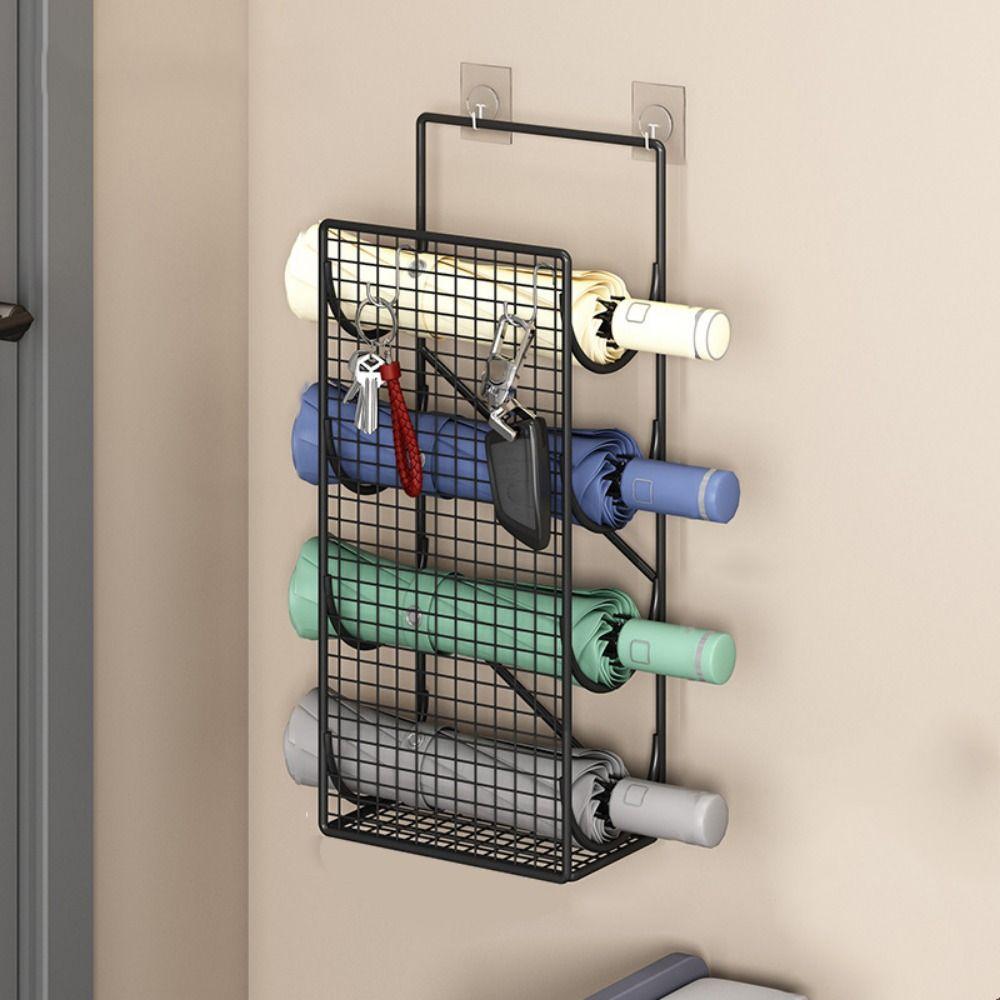 Simple Umbrella Storage Rack Punch-free Umbrella Organizer Umbrella Organizer Shelf Home