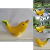 Creative Banana Dolphin Resin Sculpture Decorative Home Garden Accent Piece For Modern Minimalist Decor