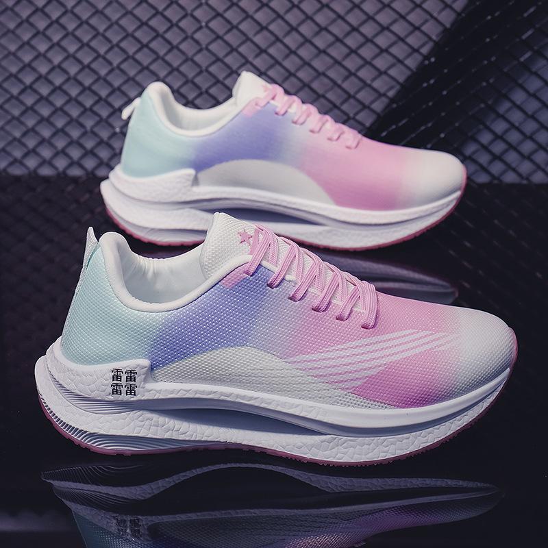 Sneakers fashion casual new couple shoes light breathable non-slip running shoes mesh breathable real explosive bottom running shoes