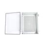 Elektrischer Anschlusskasten, 400 x 300 x 170 mm, IP66, wasserdicht, transparente Abdeckung, elektrisches Gehäuse