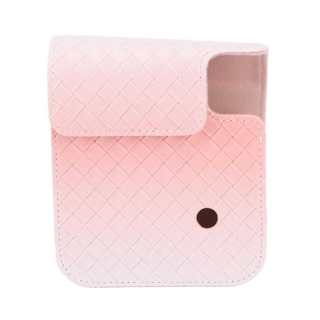 Instant Camera Bag for Fujifilm Instax Mini 12 PU Leather Camera Protective Case with Adjustable Shoulder Strap