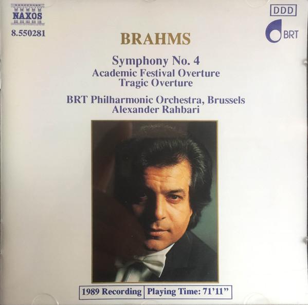 

CD J. BRAHMS - Symphonie Nr.4/Ouvertuere 8550281 Naxos 1989 Europe Classical Used