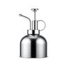 IMEEA Garten-Sprühflasche, 300 ml, Gießkanne aus SUS304 Edelstahl mit Legierungspumpe, für Gartenarbeit, Besprühen, Reinigung, Bewässerung und Zimmerpflanzen,