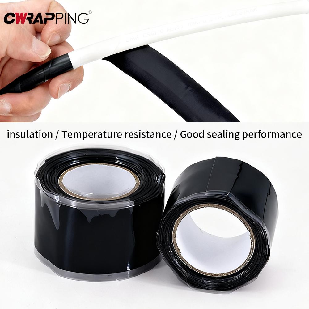 Waterproof Sealing Tape Self-Fusing Silicone Tape Home Supplies Stop Leaks Seal High-Temperature Resistant Super Strong Glue