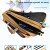 A1R Mini Multi-Layer Fishing Rod Bag - Canvas Gear Bag for Ice & Standard Fishing